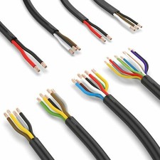 Par Mètre AUPROTEC Câble Automobile Plat Rond Remorque 2-13 Pôles