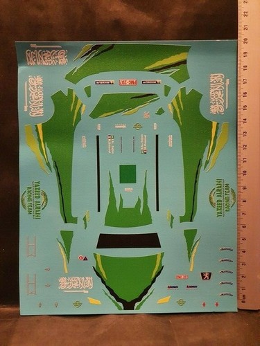 Decals peugeot 207 s2000 - 1/24,