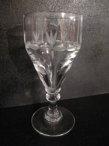 Verre table ancien - verre,