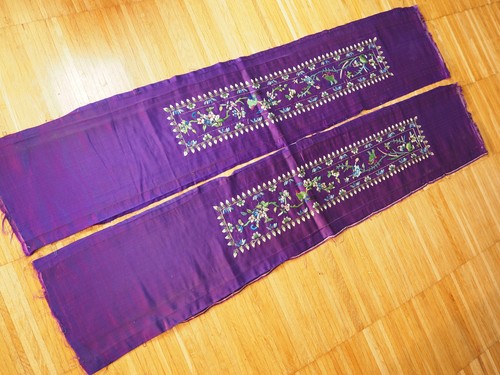 Soie brodé broderie chinois - soie,