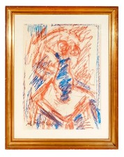 "Bouquet de fleurs" - Antoine Ferrari - Peintre provençal - Artiste Marseille