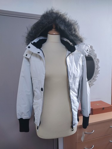 Veste femme capuche fourrée - ,