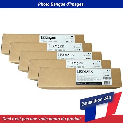 Lexmark c734dn waste - c734dn, toner