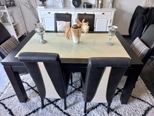 TABLE SALLE A MANGER EN WENGE
