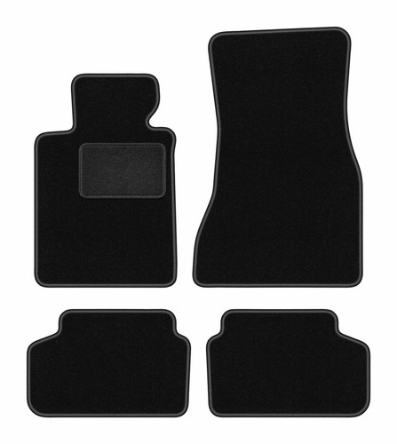 Tapis sol velours noir - tapis,