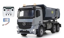 JAMARA - Camion benne télécommandé – MERCEDES Arocs - 1/20 - JAM406301