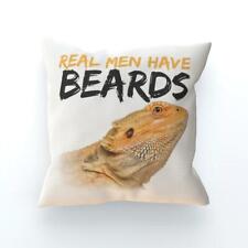 Coussin "barbes" dragon barbu