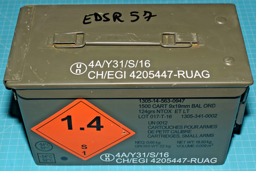 Caisse munitions militaire - de,