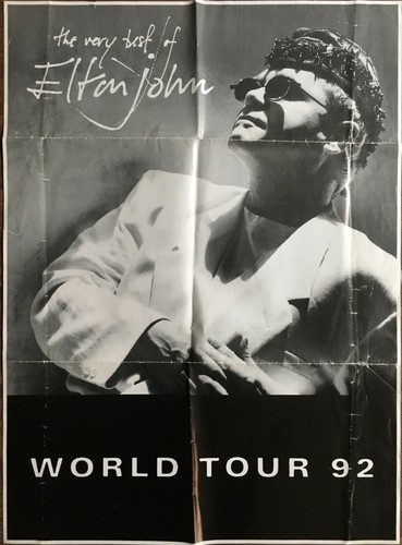 Affiche concert live elton - concert,