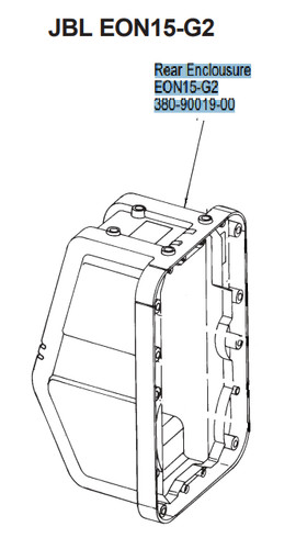 Jbl 380 90019 rear - jbl,