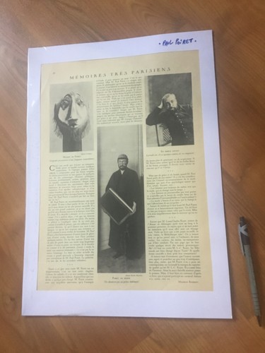 Article publicité ancienne - article,