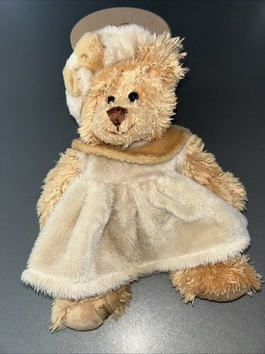 Doudou peluche ours ourse robe - doudou,
