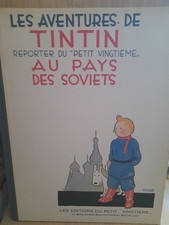 Tintin "Au Pays des Soviets" - Vintage
