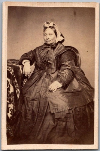 Cdv 1860 lucile ruyneau - lucile, de