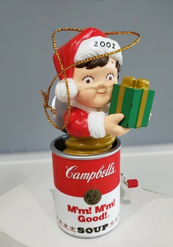 Campbell soup 2002 christmas - soup,