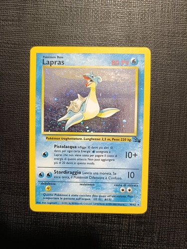 Carte pokemon lapras 62 - carte,