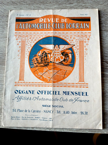 Revue automobile club - revue,