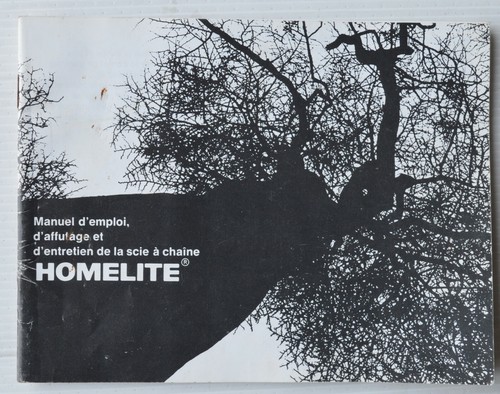 Manuel tronçonneuse - manuel,