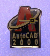 pin's AUTODESK AUTOCAD 2000