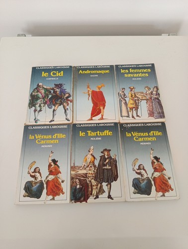 Lot classiques larousse - 6,