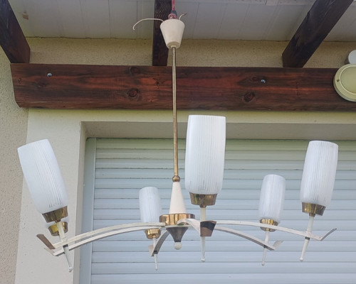Lustre lumières 1950 - lumières, 1950's