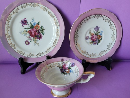 Trio porcelaine fine tasse - de,