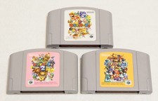 Jeu N64 LOT 3 Mario Party 1 2 3 Nintendo 64 - Occasion - Version Japon