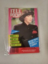 TÉLÉ POCHE Nº1242 NOVEMBRE 89 MIREILLE MATHIEU