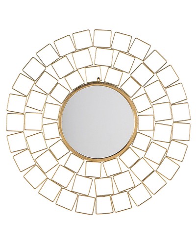 Beliani miroir mural - miroir,