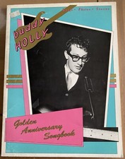 Recueil Partition BUDDY HOLLY  golden anniversary songbook (piano, voix, guitare