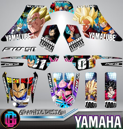 Yamaha pw50 pegatinas - pw50,