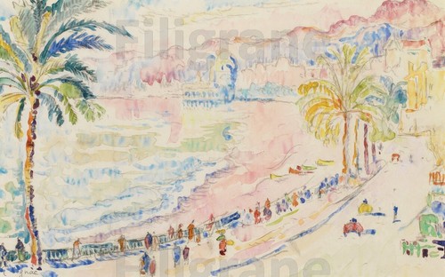 Signac nice promenade ryia - promenade,