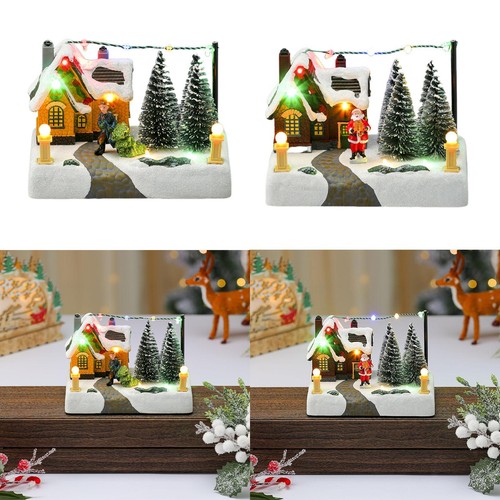 Maison noël miniature - maison, de