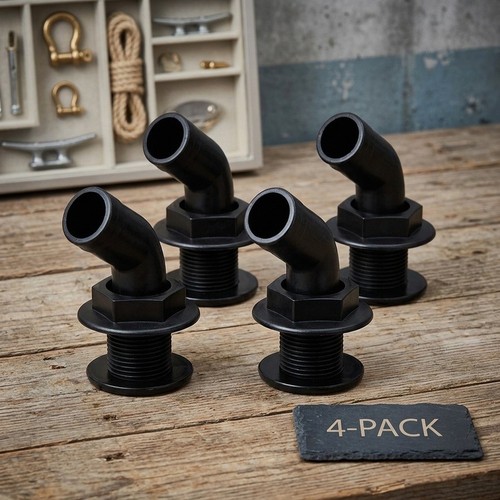 4pcs degrés raccord de - 4pcs,