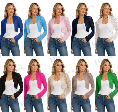 Femmes tricot crochet boléro - tricot,