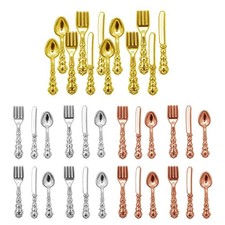 12 Pièces Dollhouse Miniature