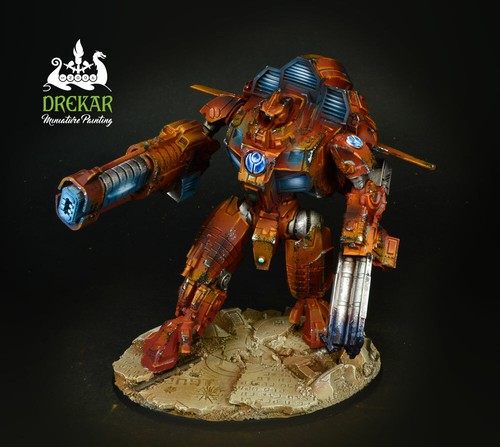Xv109 vahra battlesuit - xv109, tau