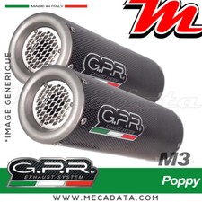 Silencieux Pot d'échappement GPR TRIUMPH Speed Triple 1050 2011