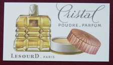 CARTE PARFUMÉE - LESOURD - CRISTAL POUDRE PARFUM - VARIANTE -