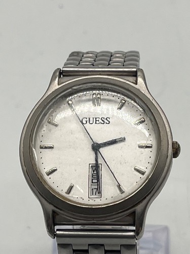 Montre guess homme argentée - montre,
