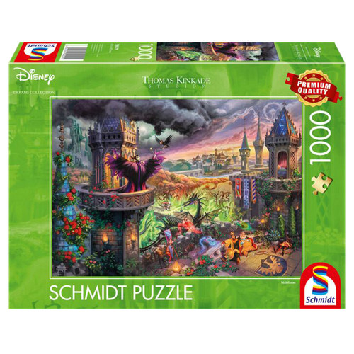 Puzzle disney maléfique - -,