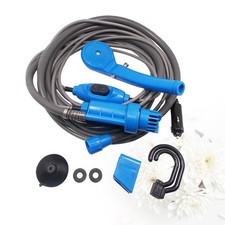  Douche de camping en plein air portable Ensemble de douche en plein air 12V