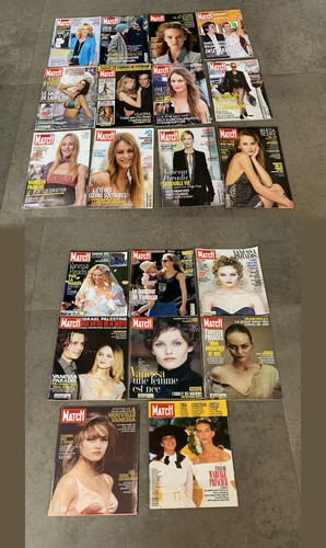 Lot magazines paris match - paris,