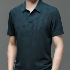 Tshirt Polo Homme Été Manche Courte Respirant Confort Casual Séchage Rapide