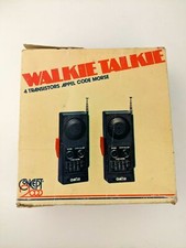 Talkie walkie - Concept 2000 - Modèle 602 - 4 Transistors Appel Morse - Vintage