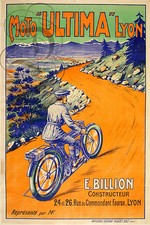REPRO DECO AFFICHE MOTO ULTIMA