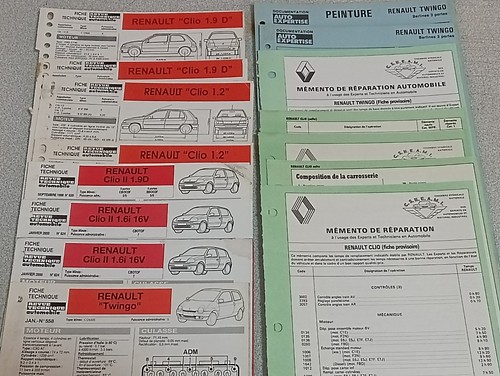 Lot fiche technique - lot, revue