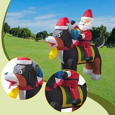 Père Noël gonflable