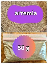 50 g œufs d'artemia salina éclosion +90% poissons et alevins aquarium 