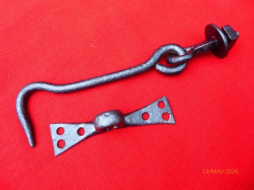 Crochet ancien fer forgé - ancien,